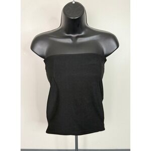Blanc Women's Strapless Tube Top Black Size XS Retro 90s Casual